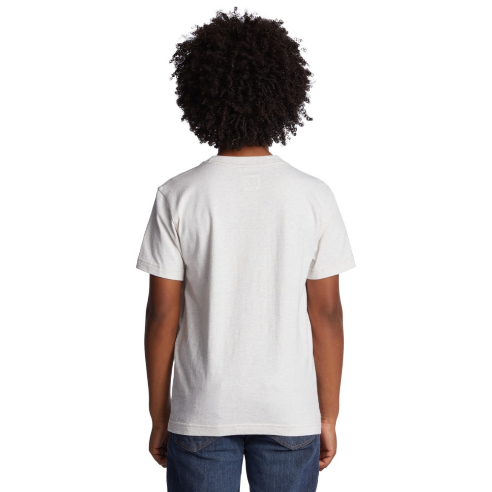 Boys Tall Stack T-Shirt In Snow Heather