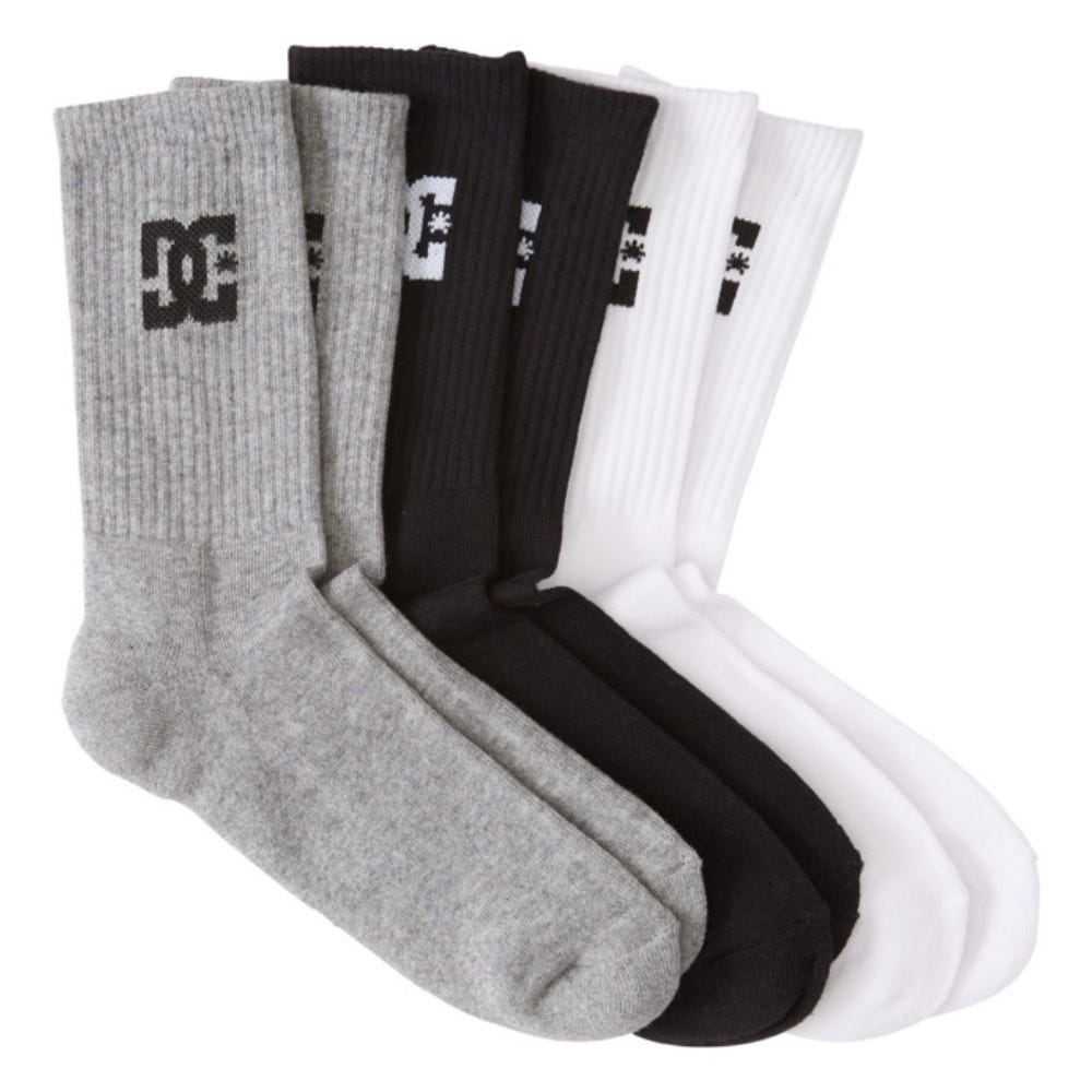 Mens Crew 5Pk M Sock In Assorted