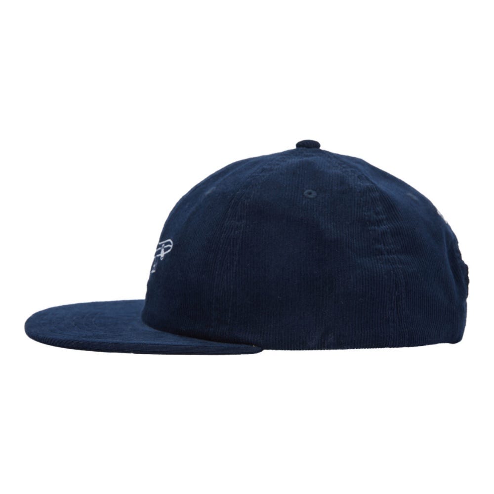 Mens Wes Kremer Traveller Snapback Hat In Navy Blazer