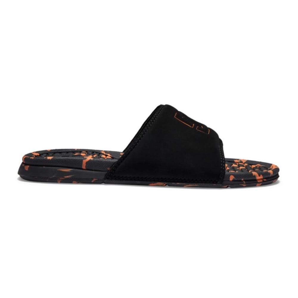 Mens Bolsa Slides In Black/Orange