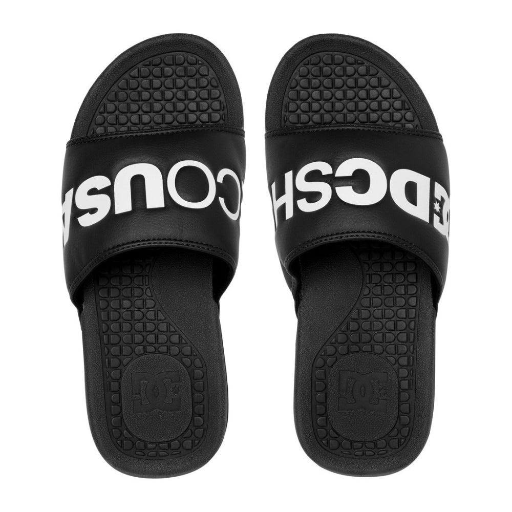 Mens Bolsa Slides In Black/White