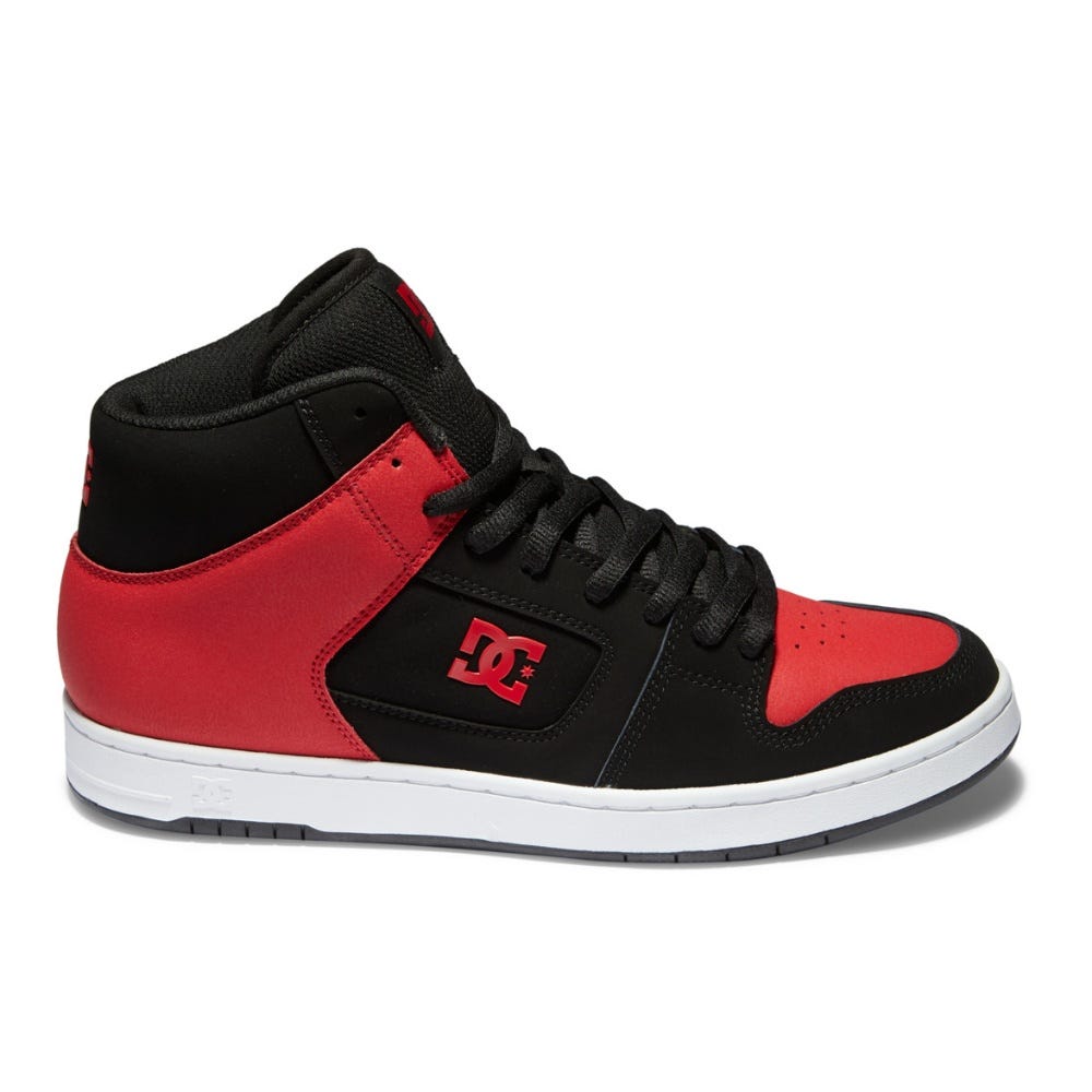 Mens Manteca 4 Hi High-Top Shoes In Black/Red