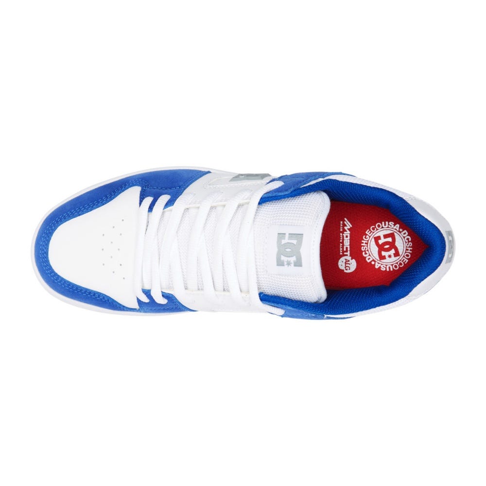 Mens Manteca 4 Skate Shoes In Blue/White
