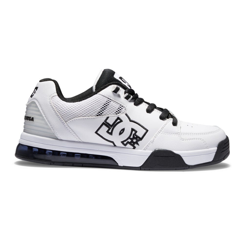 Mens Versatile Skate Shoes In White/Black