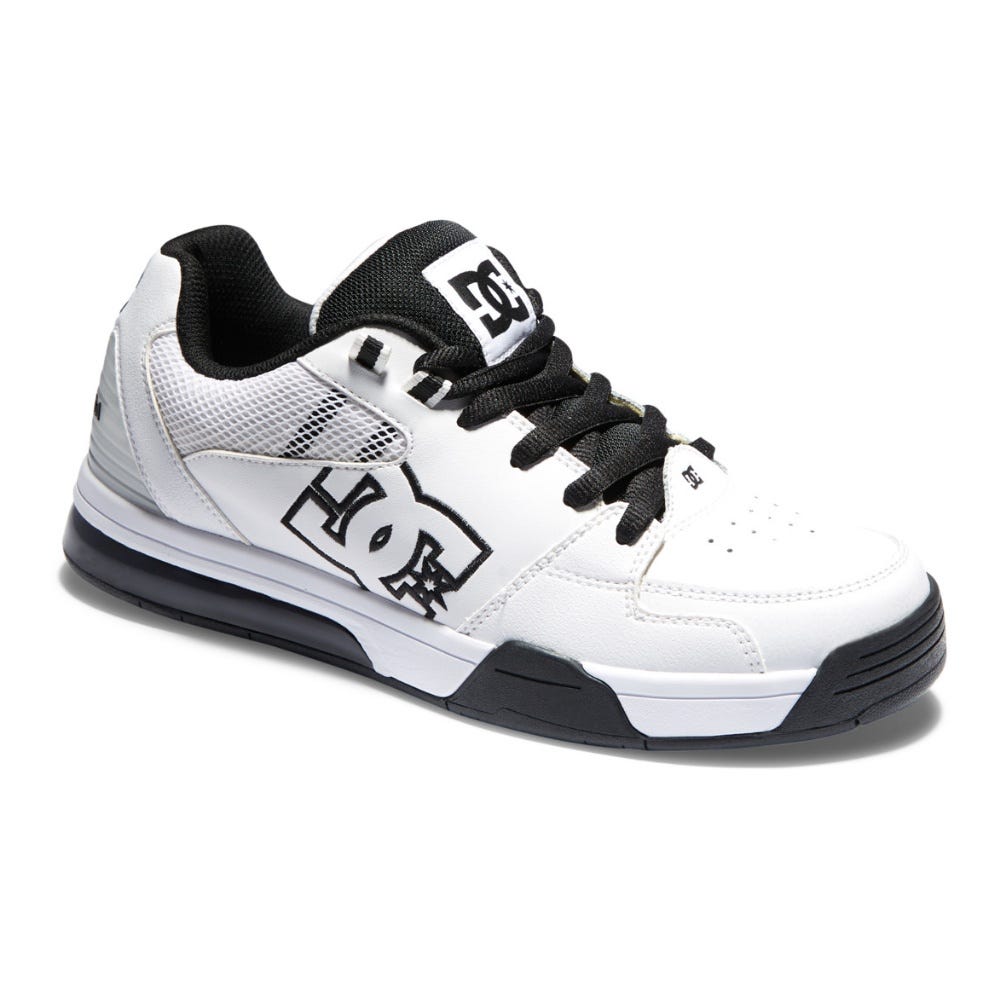 Mens Versatile Skate Shoes In White/Black