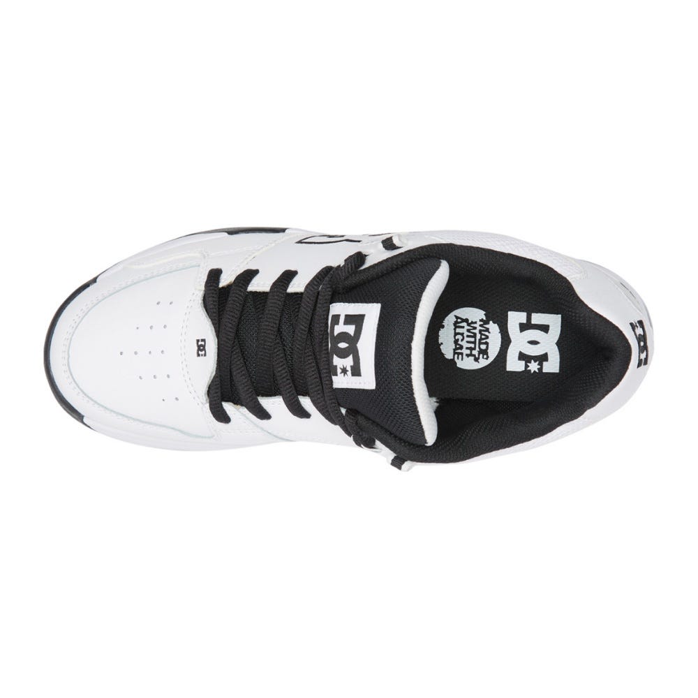 Mens Versatile Skate Shoes In White/Black