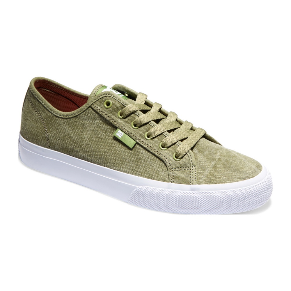 Mens Manual Textile Shoes In Dusty Olive