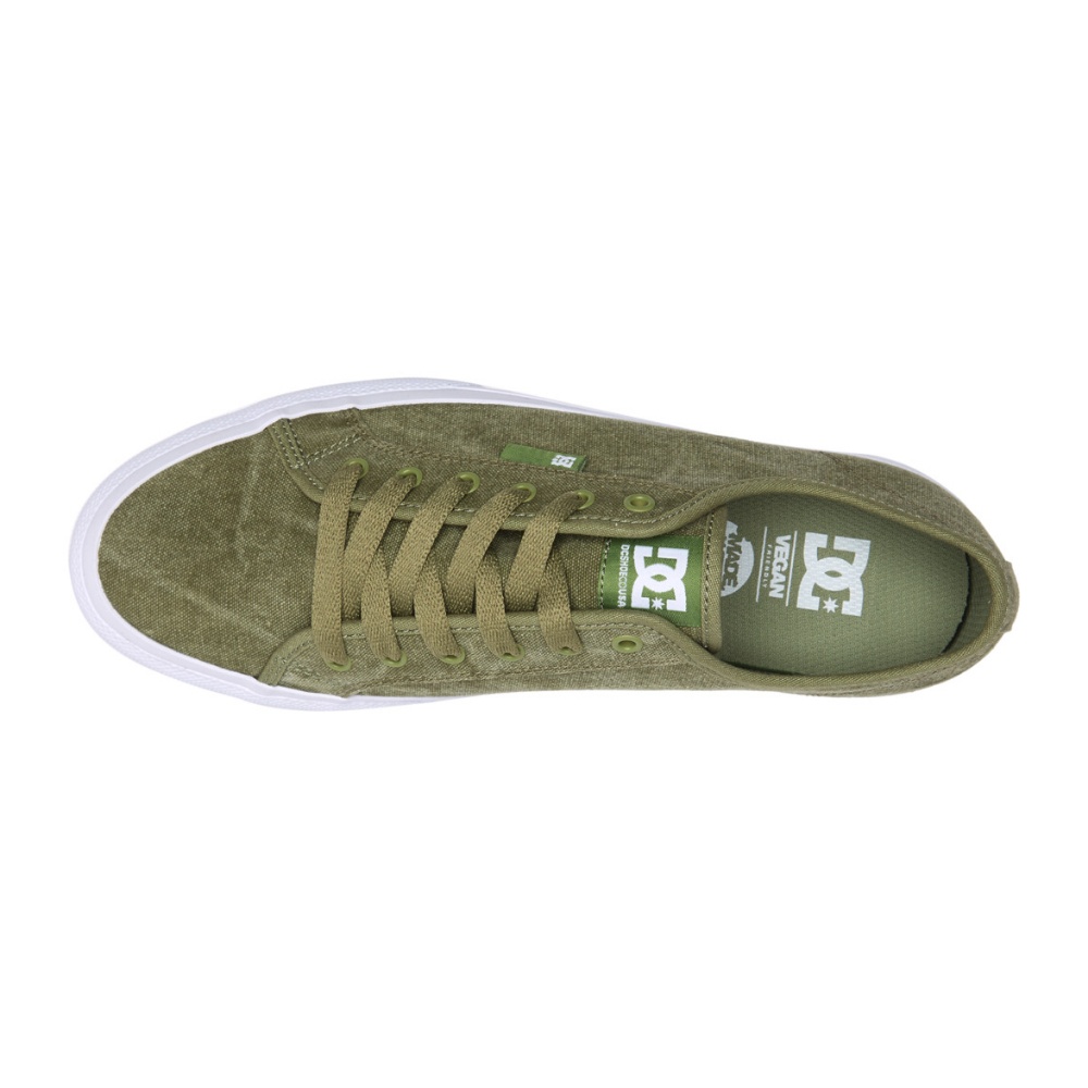 Mens Manual Textile Shoes In Dusty Olive