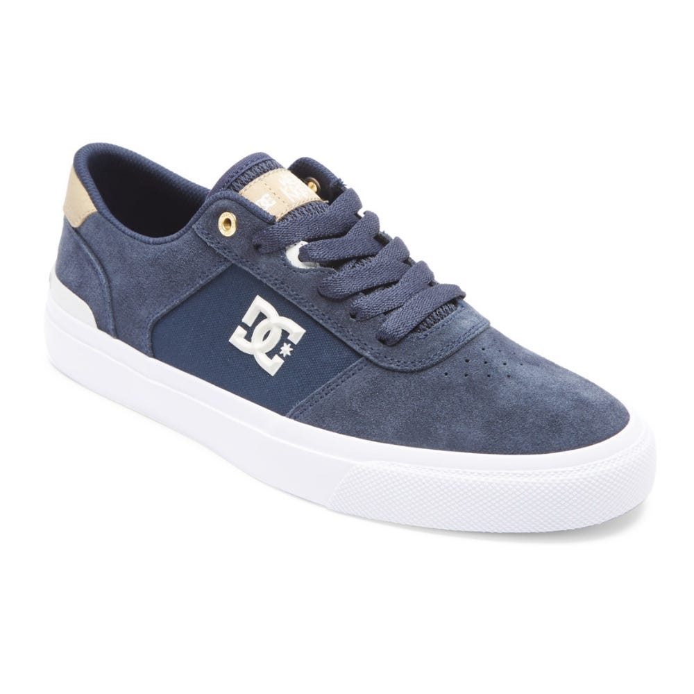 Mens Wes Kremer Teknic S Skate Shoes In Dc Navy/White