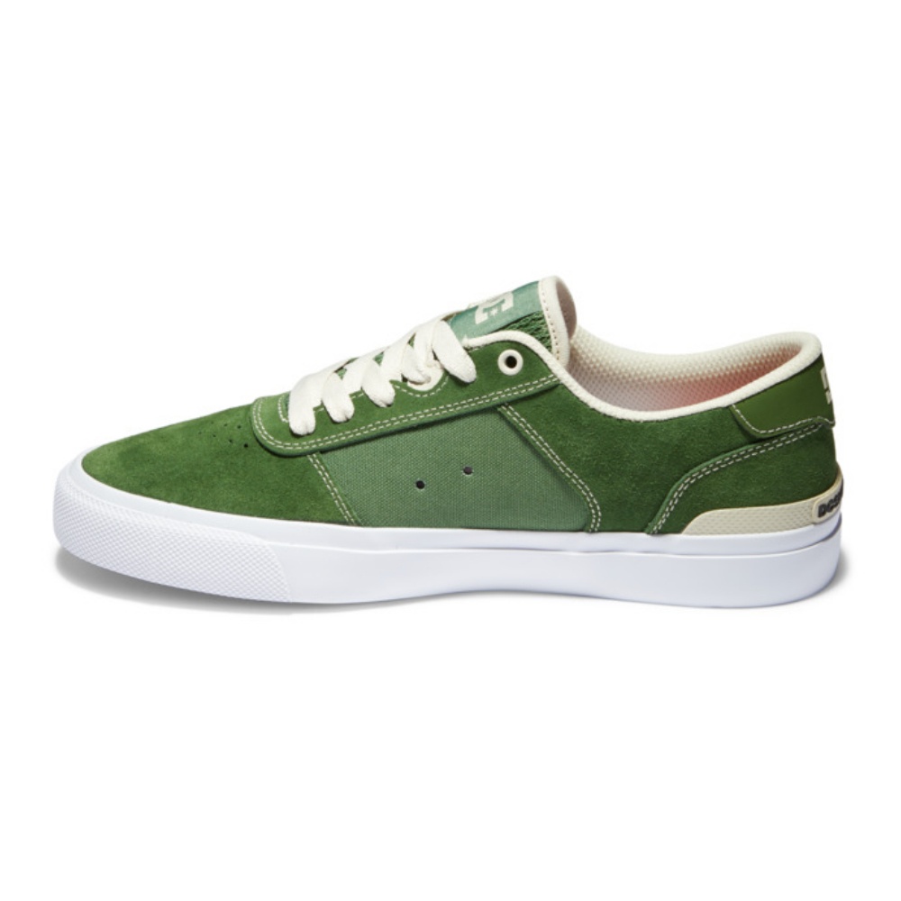 Mens Teknic S Jaakko Skate Shoes In Dark Olive