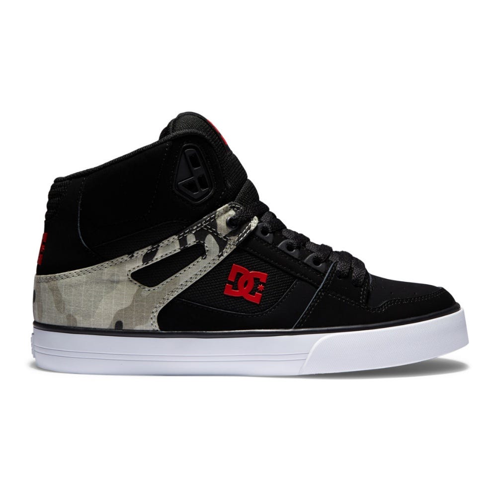 Mens Pure High-Top Shoes In Astro Camo Black