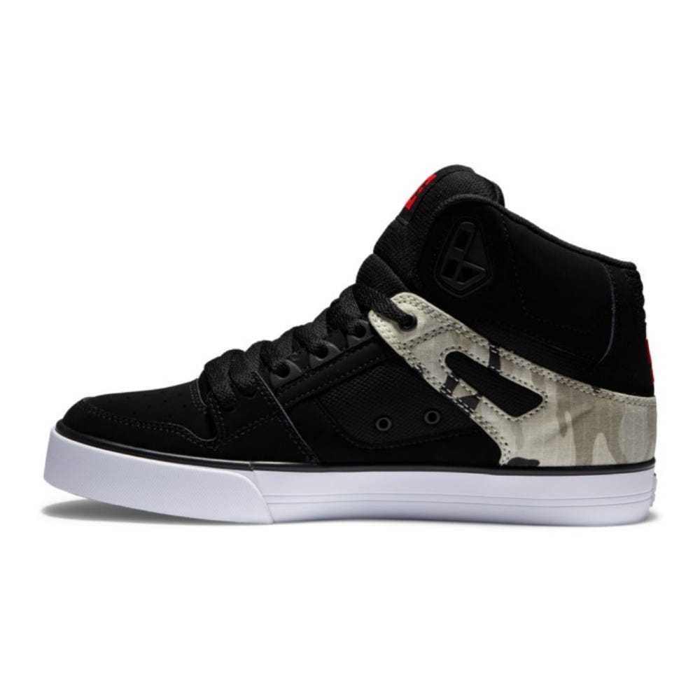 Mens Pure High-Top Shoes In Astro Camo Black