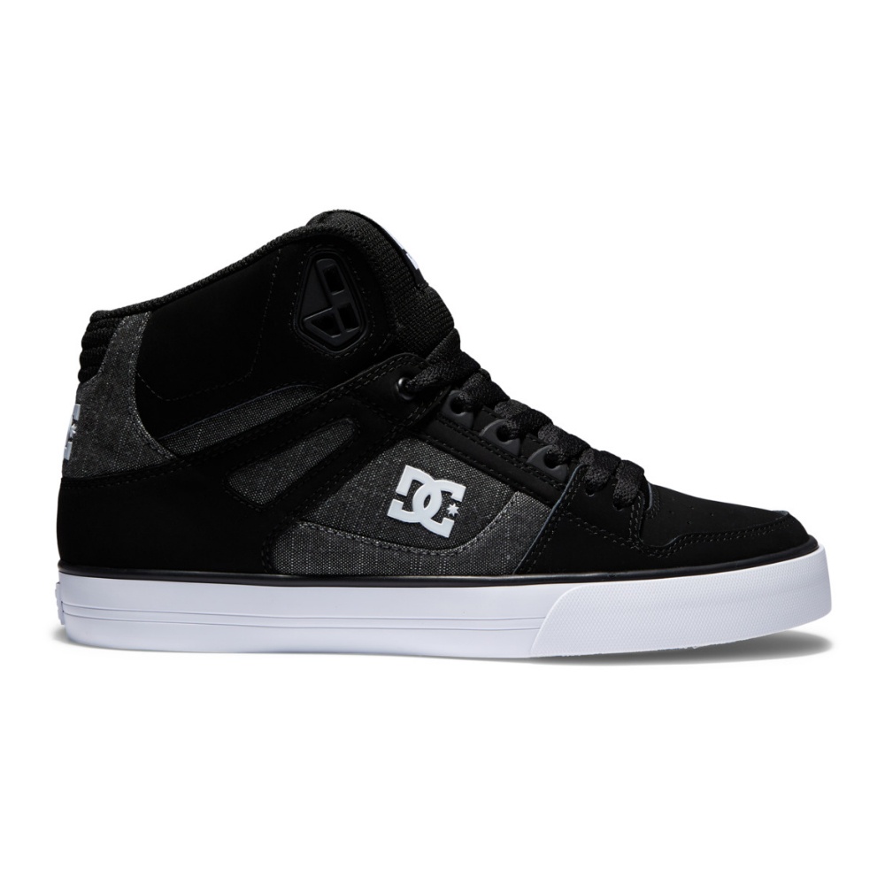Mens Pure High-Top Shoes In Black/Battleship