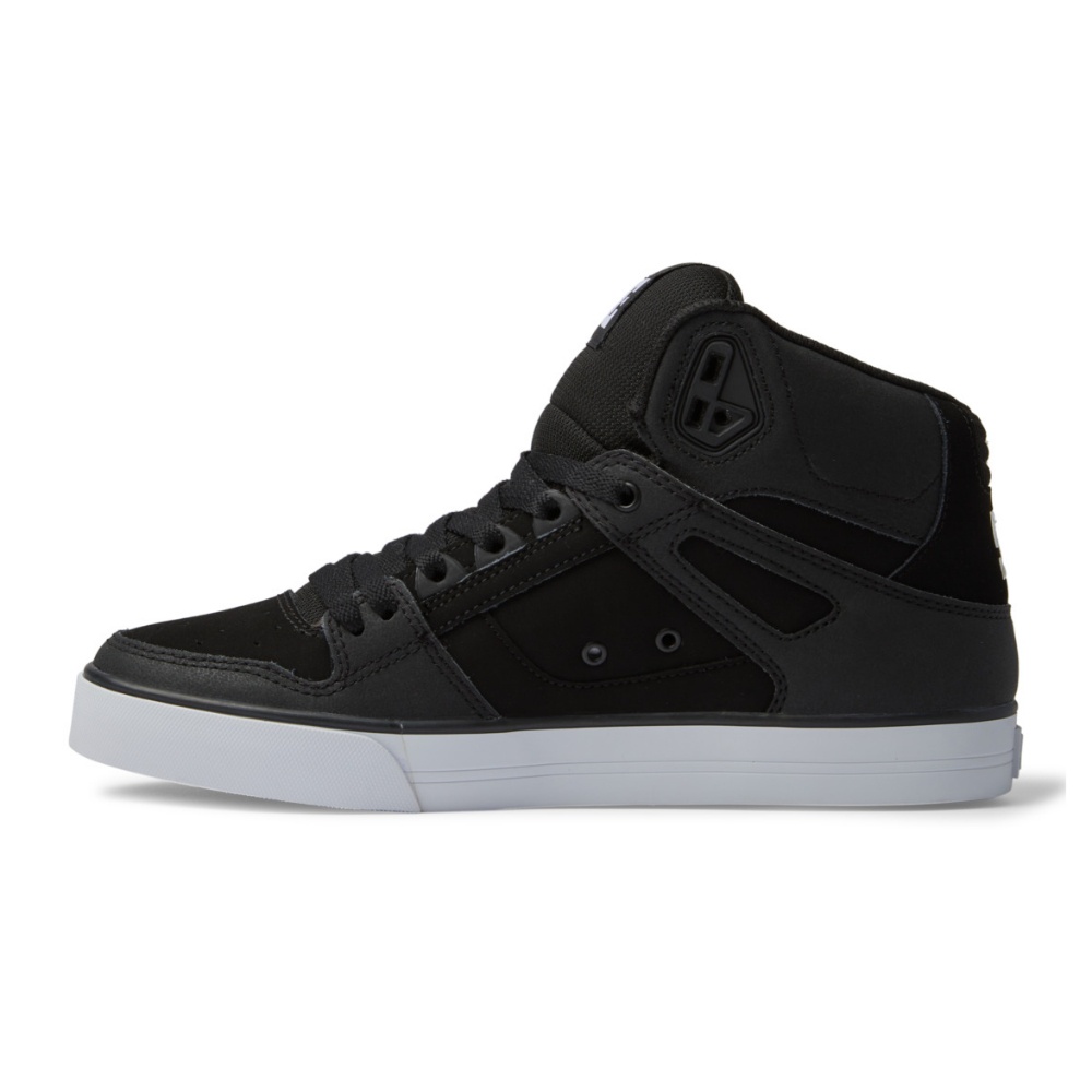 Mens Pure High-Top Shoes In Black/Battleship