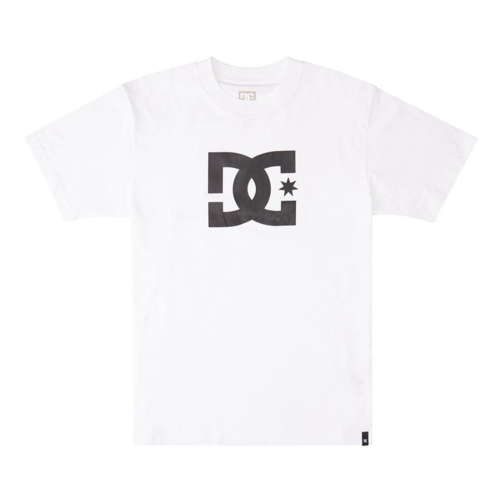 Mens Star T-Shirt In White