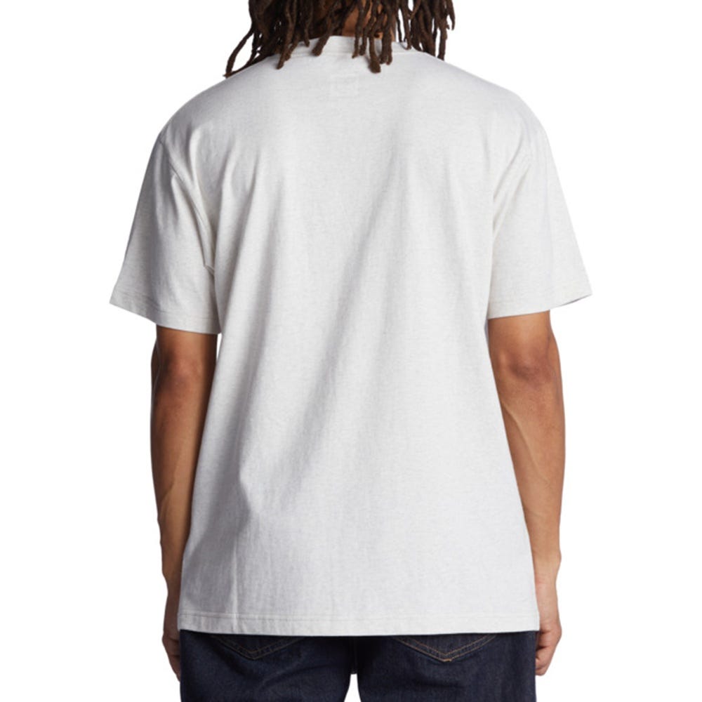 Mens Tall Stack T-Shirt In Snow Heather
