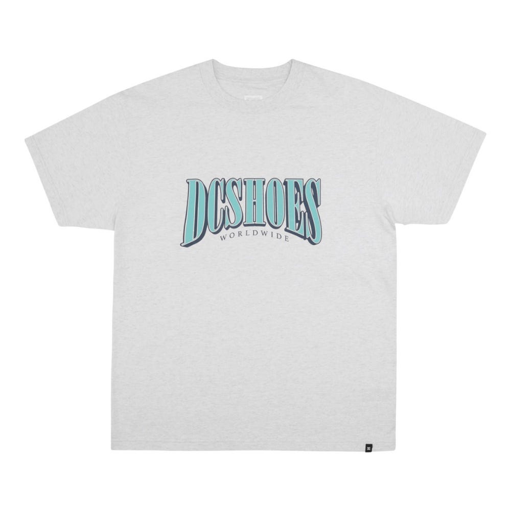 Mens Tall Stack T-Shirt In Snow Heather