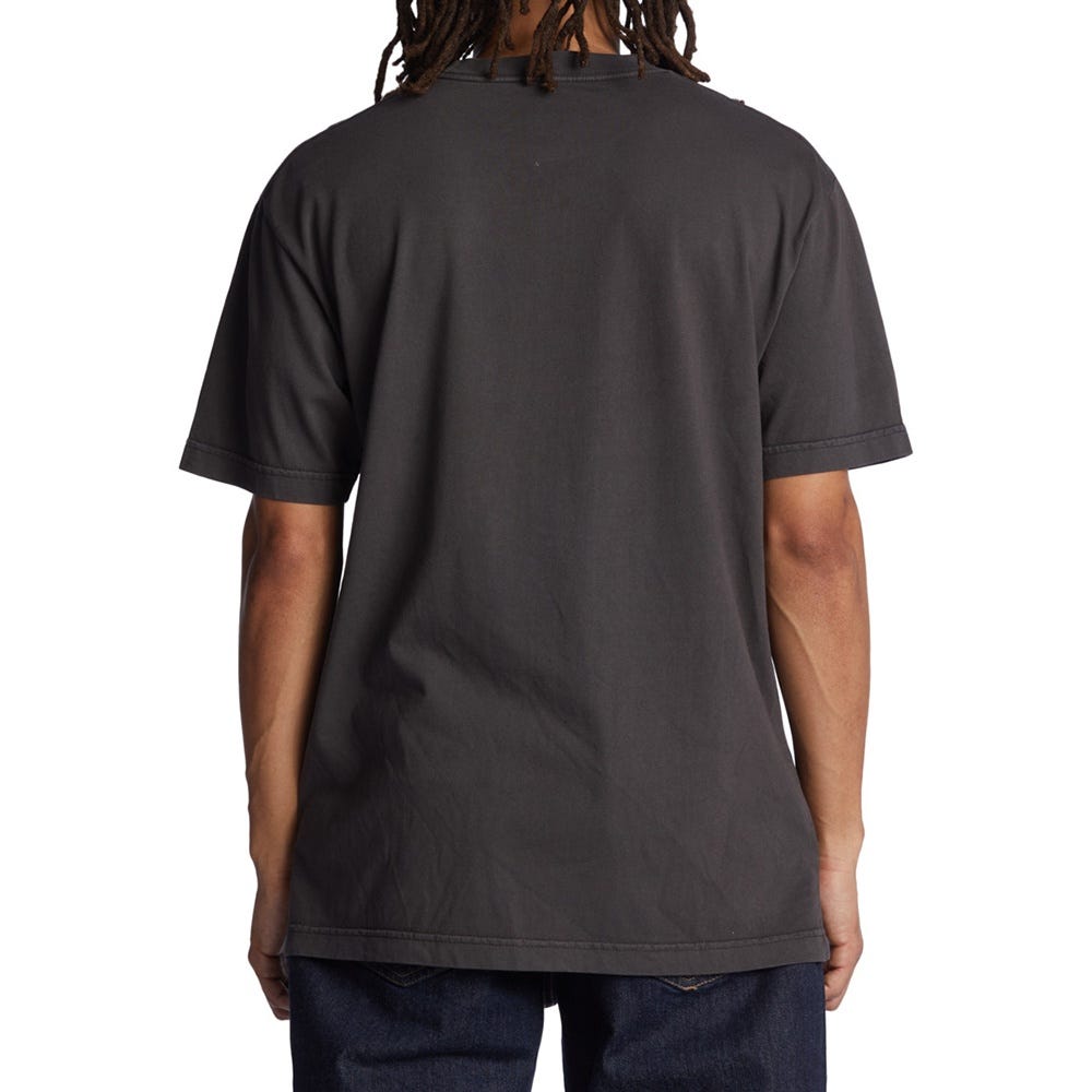 Mens Upper Class T-Shirt In Black Enzyme Wash