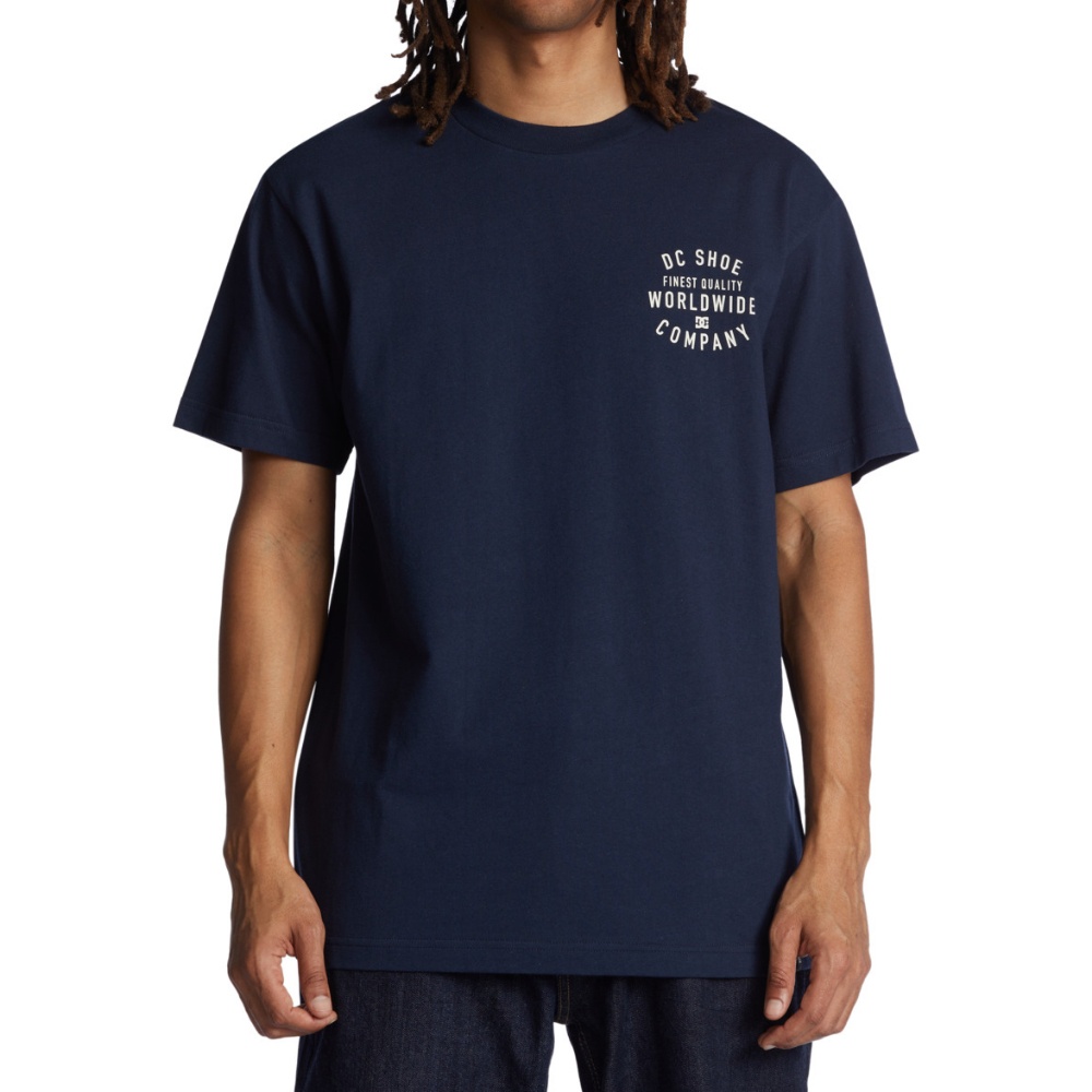 Mens Fine Goods T-Shirt In Navy Blazer