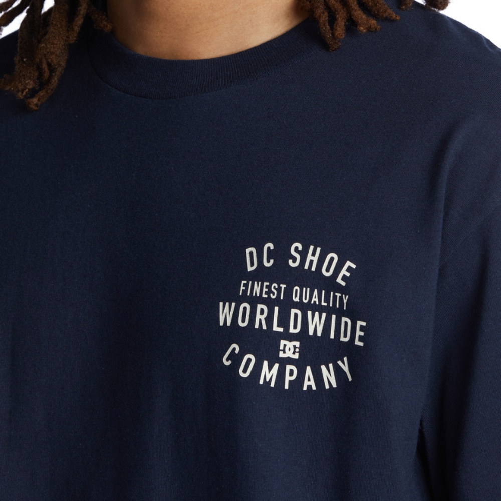 Mens Fine Goods T-Shirt In Navy Blazer