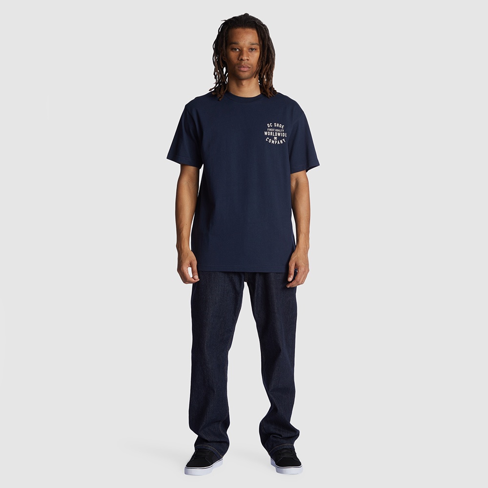 Mens Fine Goods T-Shirt In Navy Blazer
