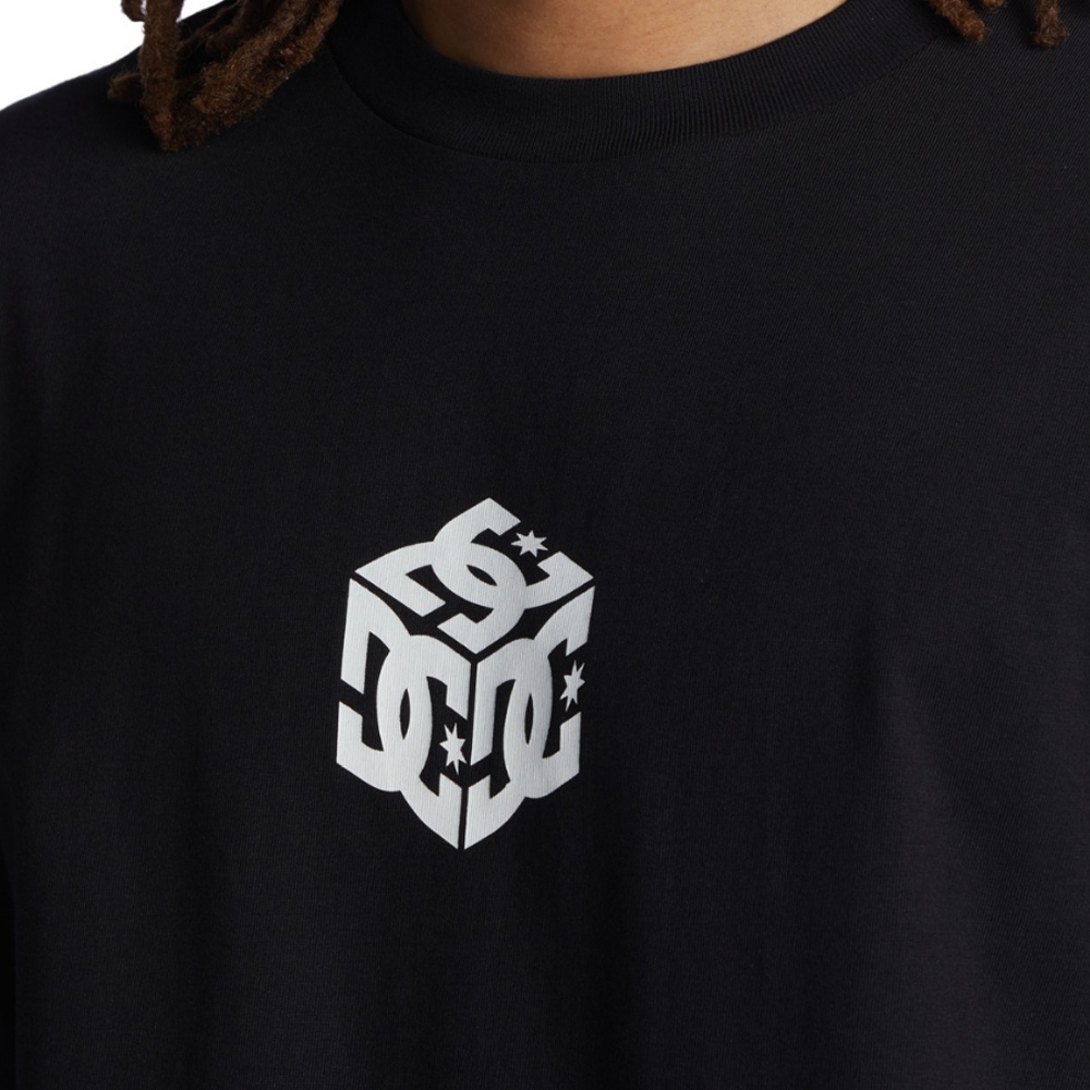 Mens Jaakko Cubic T-Shirt In Black