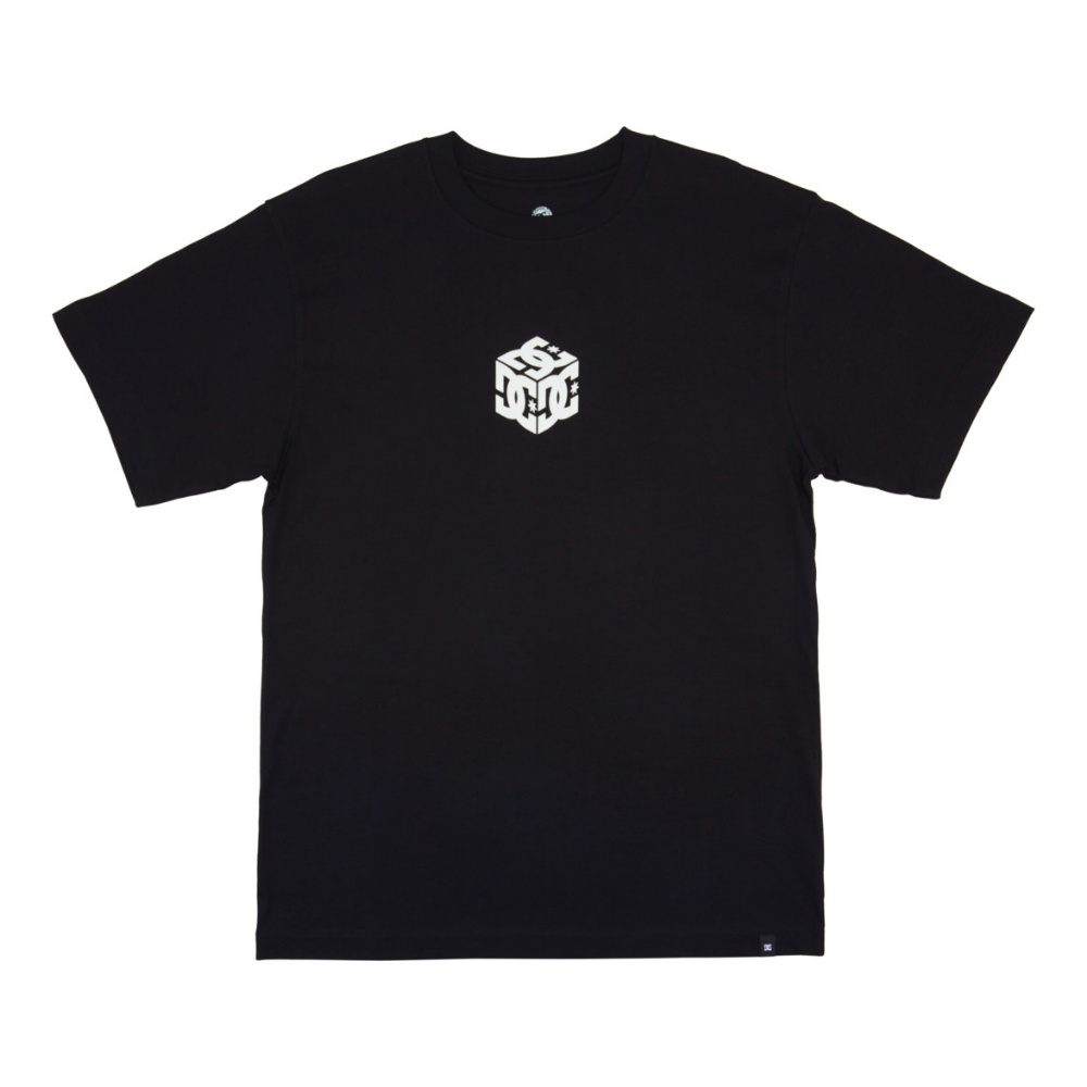 Mens Jaakko Cubic T-Shirt In Black