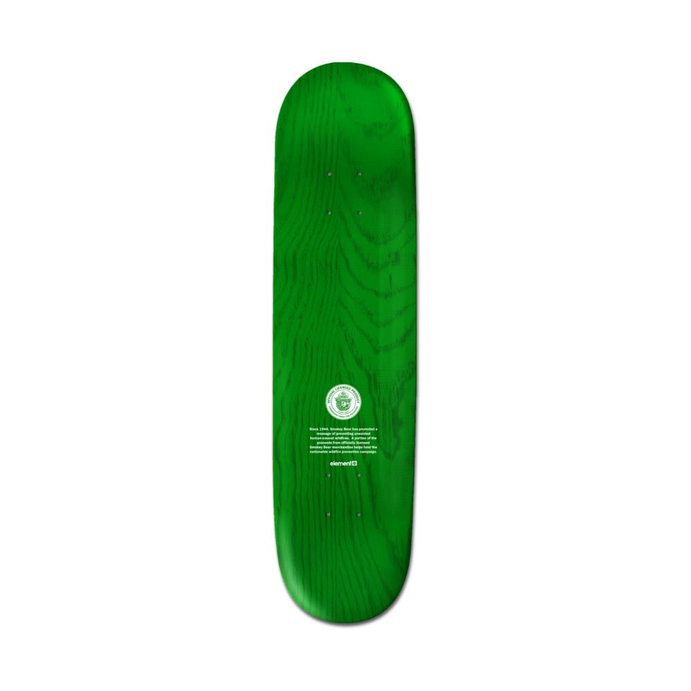 X Smokey Bear Only You Skateboard Deck In Assorted