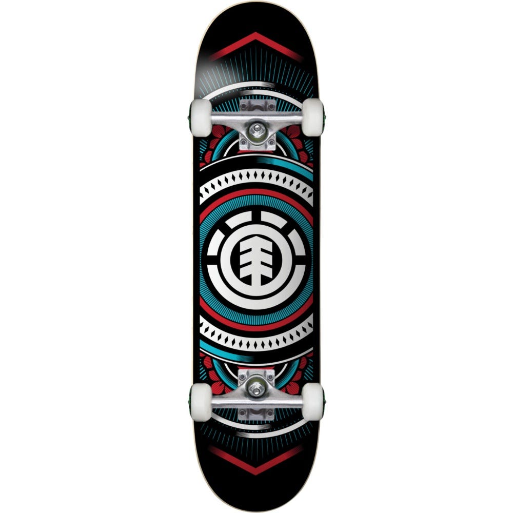 Hatched Complete Skateboard In Assorted