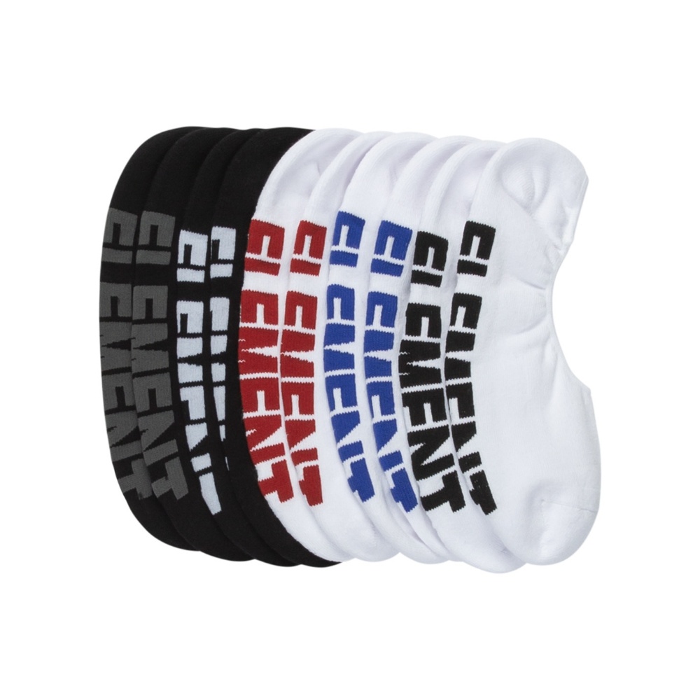Mens Low Rise Athletic Socks 5 Pack In Multicolor
