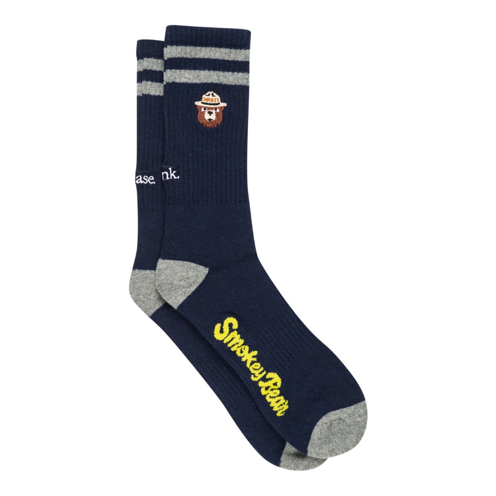 Mens Smocky Socks M Sock In Midnight Navy