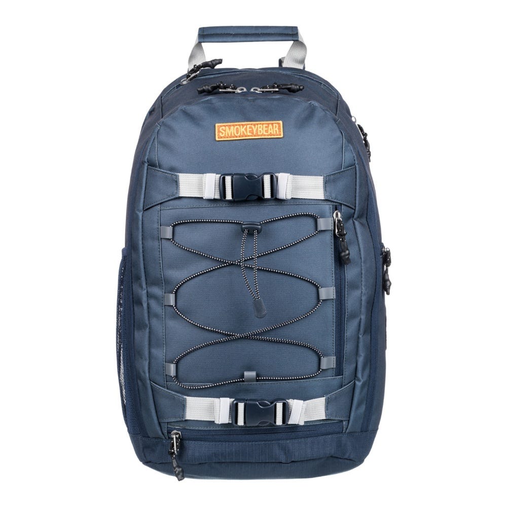 Mens X Smokey Bear Scheme Skate Backpack In Midnight Navy