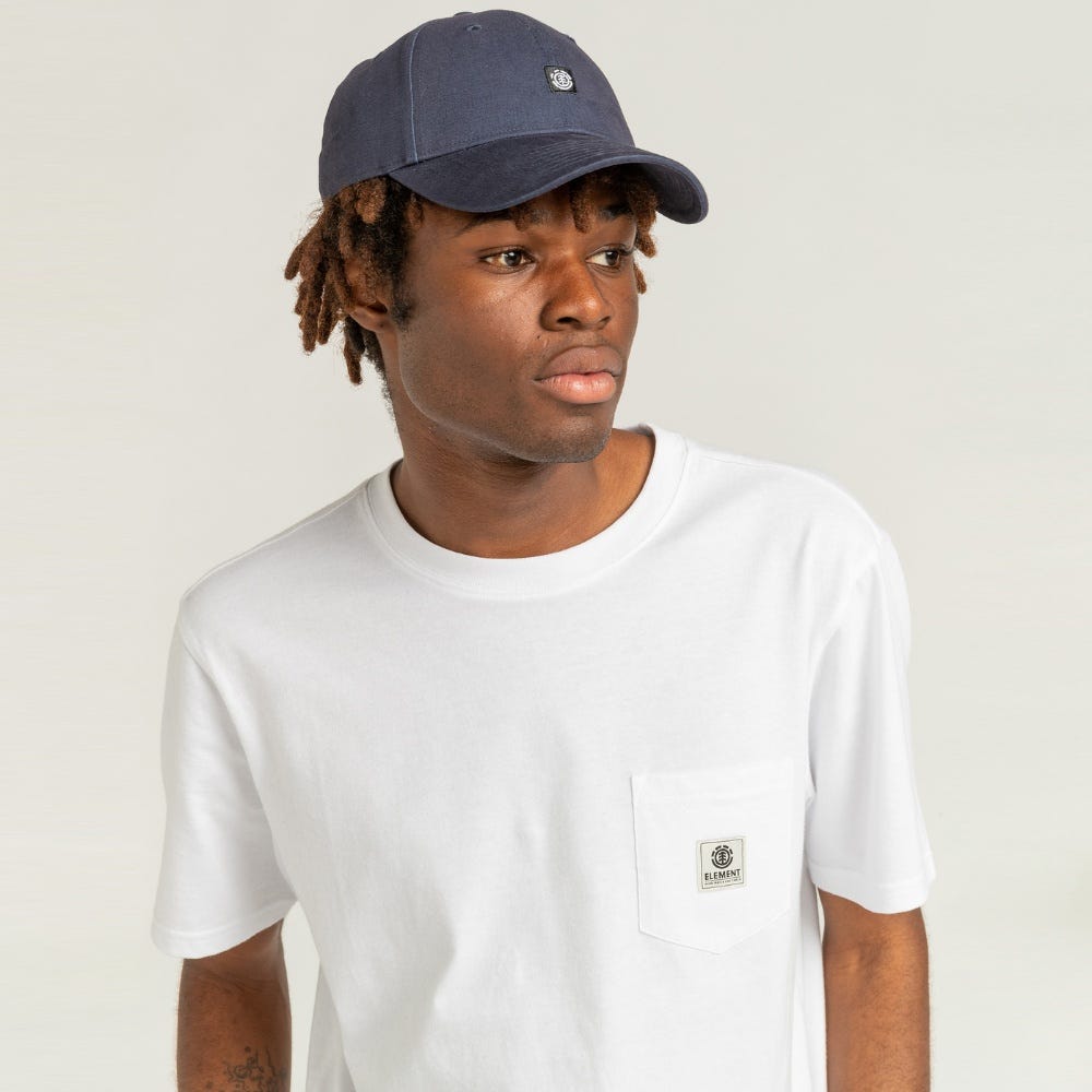 Mens Fluky Baseball Hat Midnight Navy