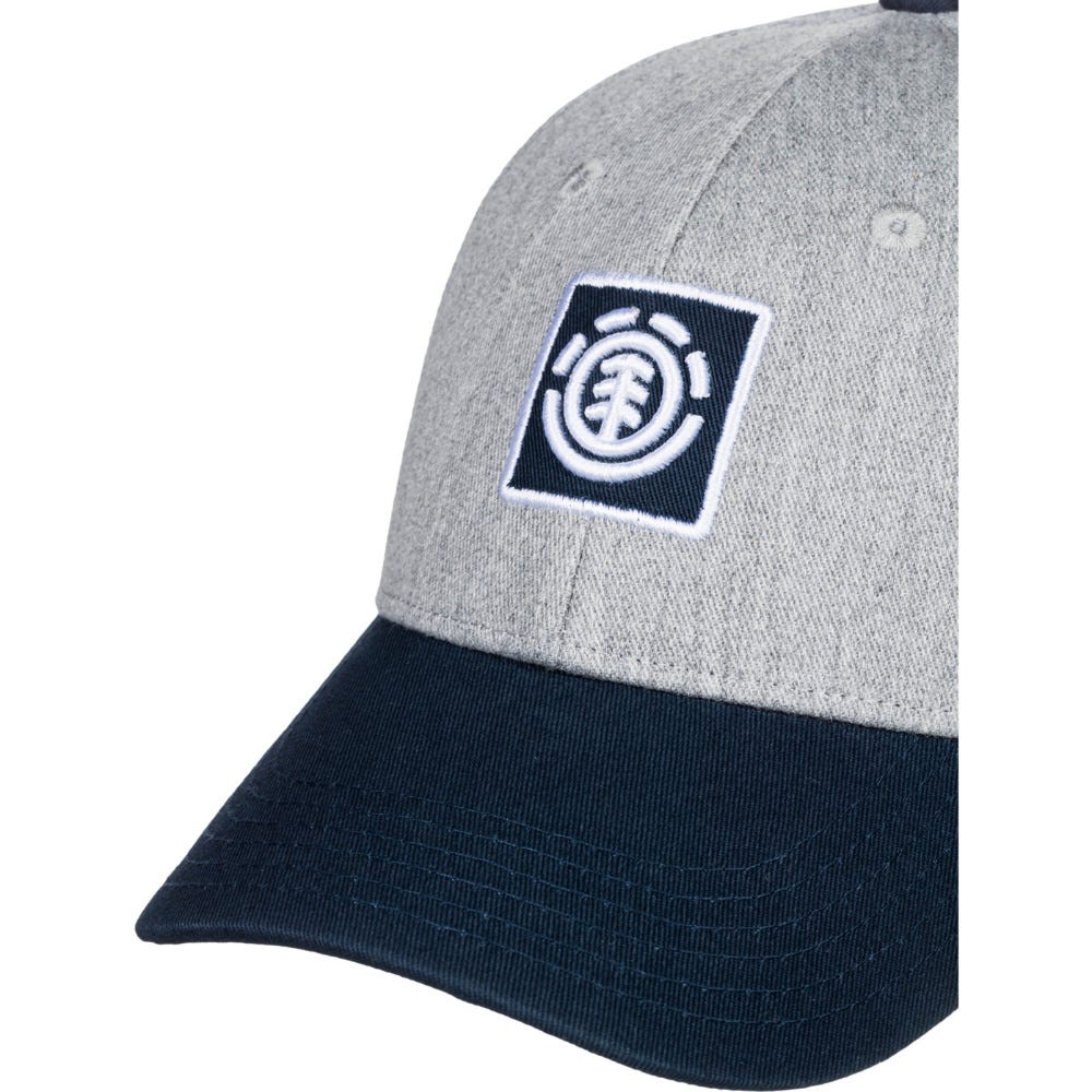 Mens Treelogo Snapback Cap In Grey Heather