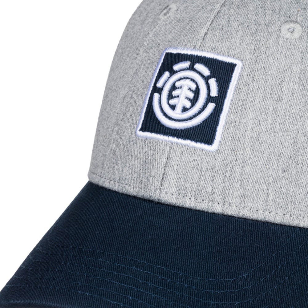 Mens Treelogo Snapback Cap In Grey Heather
