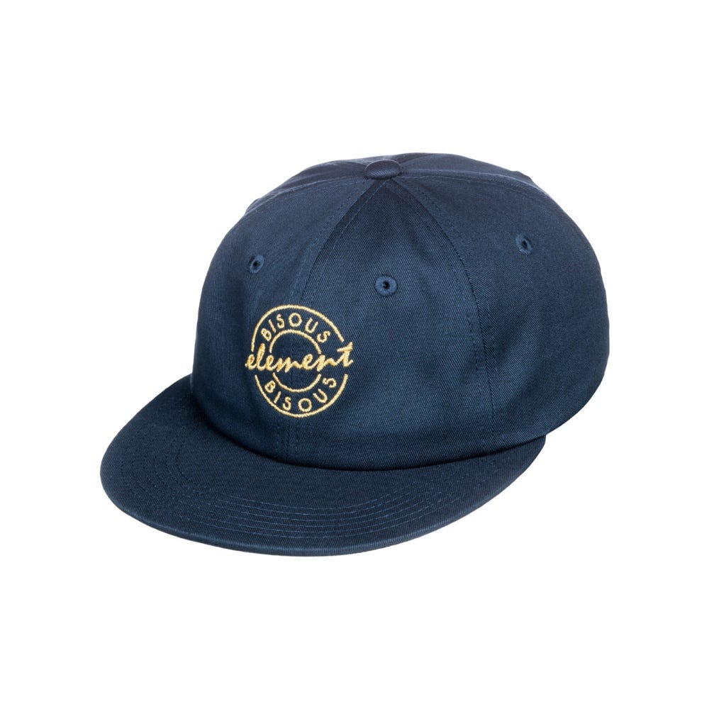 Mens X Bisous Souvenir Baseball Hat In Eclipse Navy