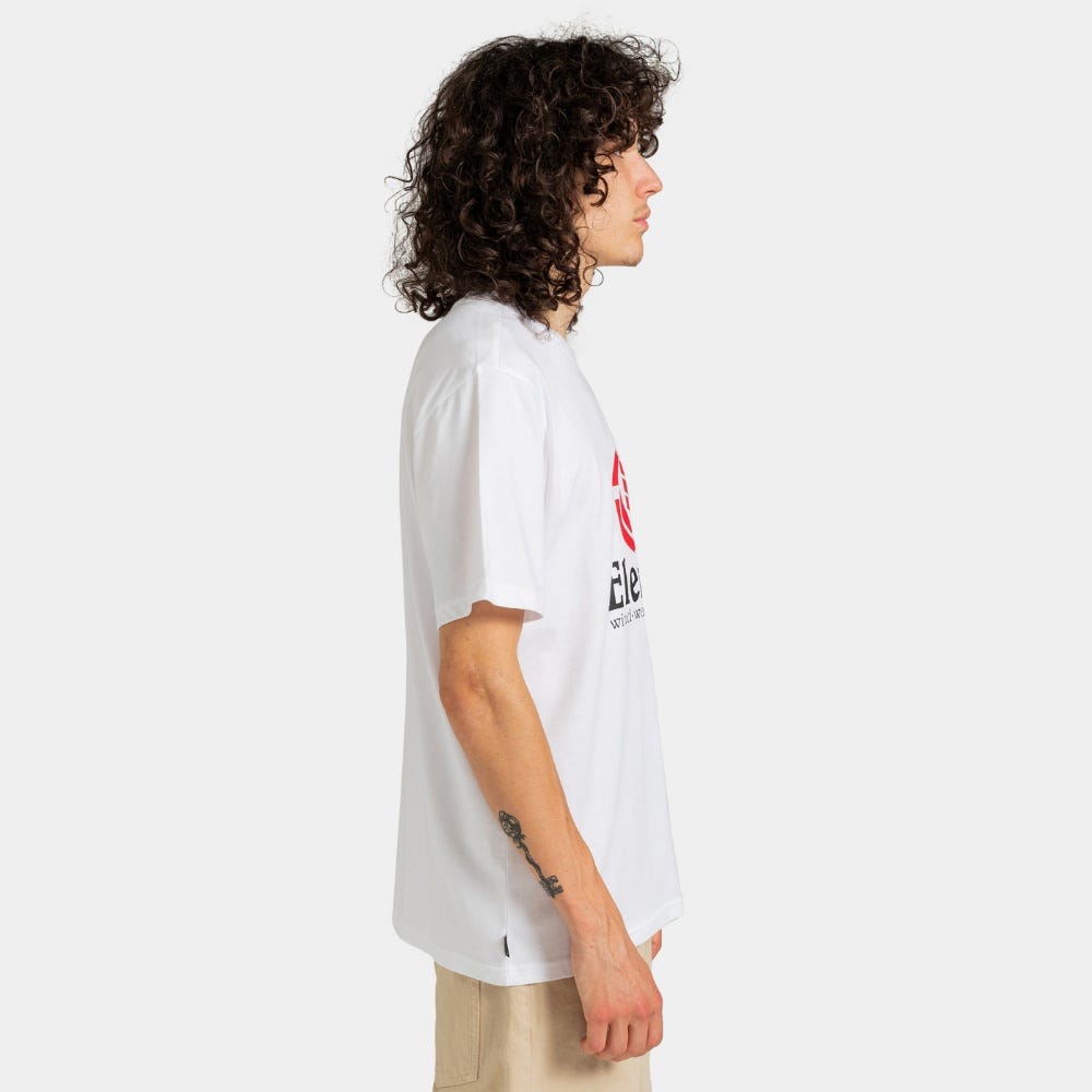 Mens Vertical M Tees Wbb0 In Optic White