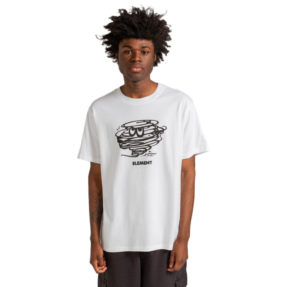 Mens Stormy T-Shirt In Optic White
