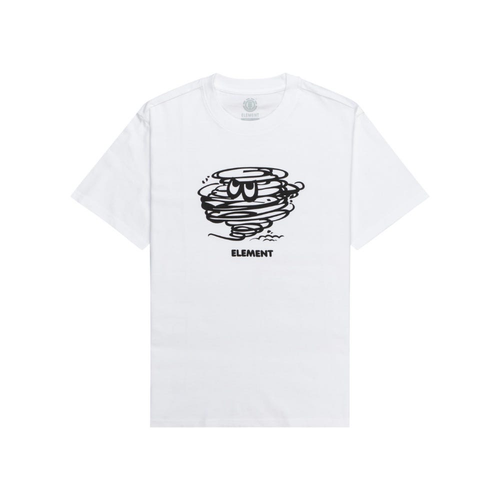 Mens Stormy T-Shirt In Optic White