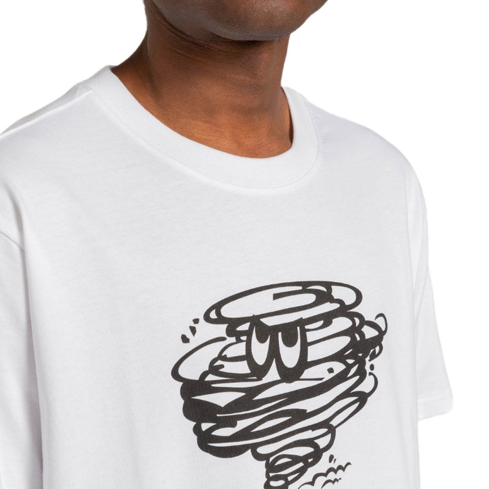 Mens Stormy T-Shirt In Optic White