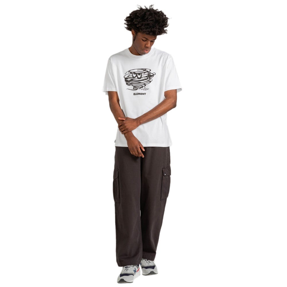 Mens Stormy T-Shirt In Optic White