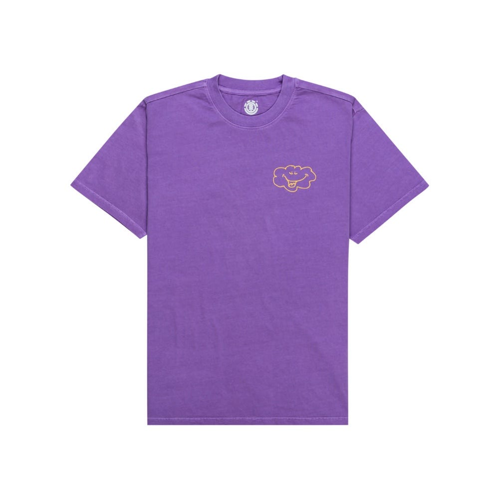 Mens Happy Rain T-Shirt In Passion Flower