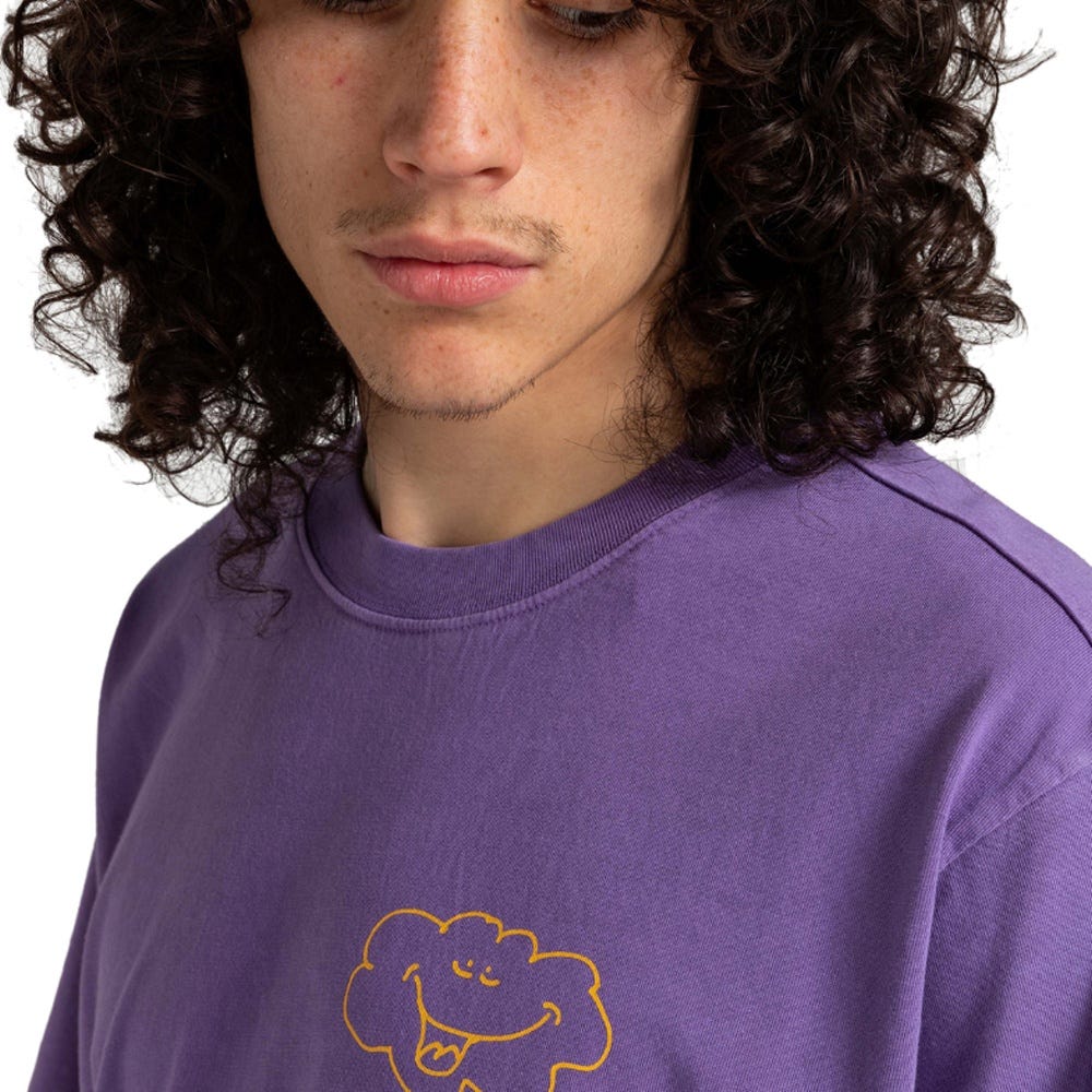 Mens Happy Rain T-Shirt In Passion Flower