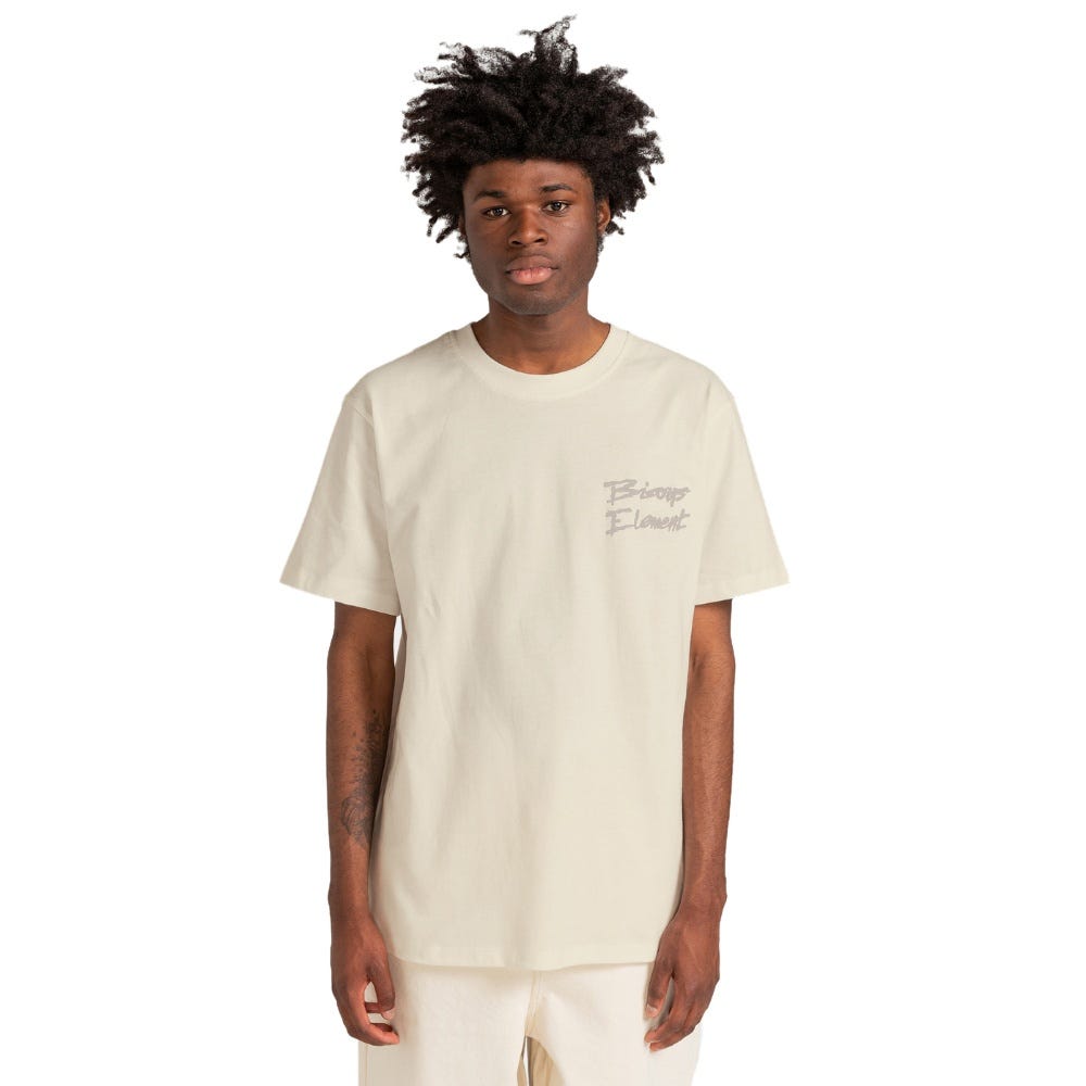 Mens X Bisous Au Soleil T-Shirt In Egret