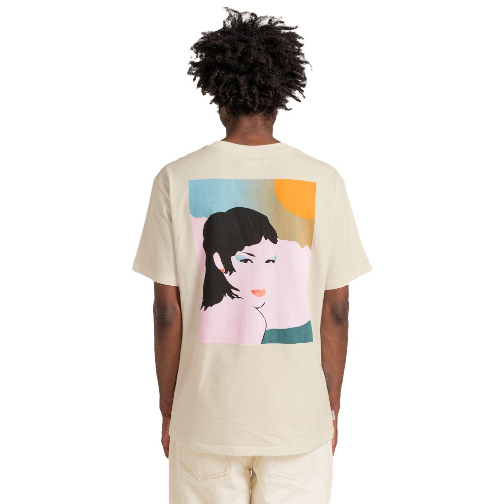 Mens X Bisous Au Soleil T-Shirt In Egret