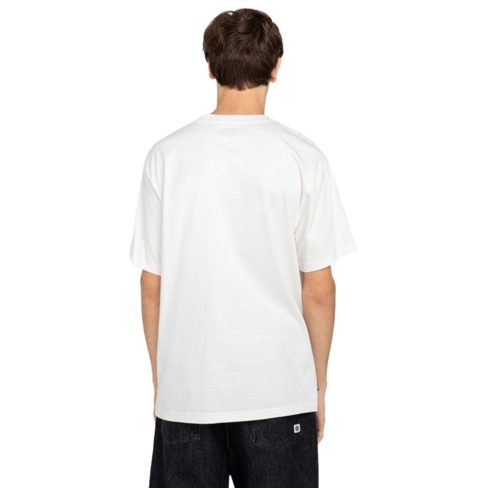 Mens Wooden Tree Logo T-Shirt In Egret