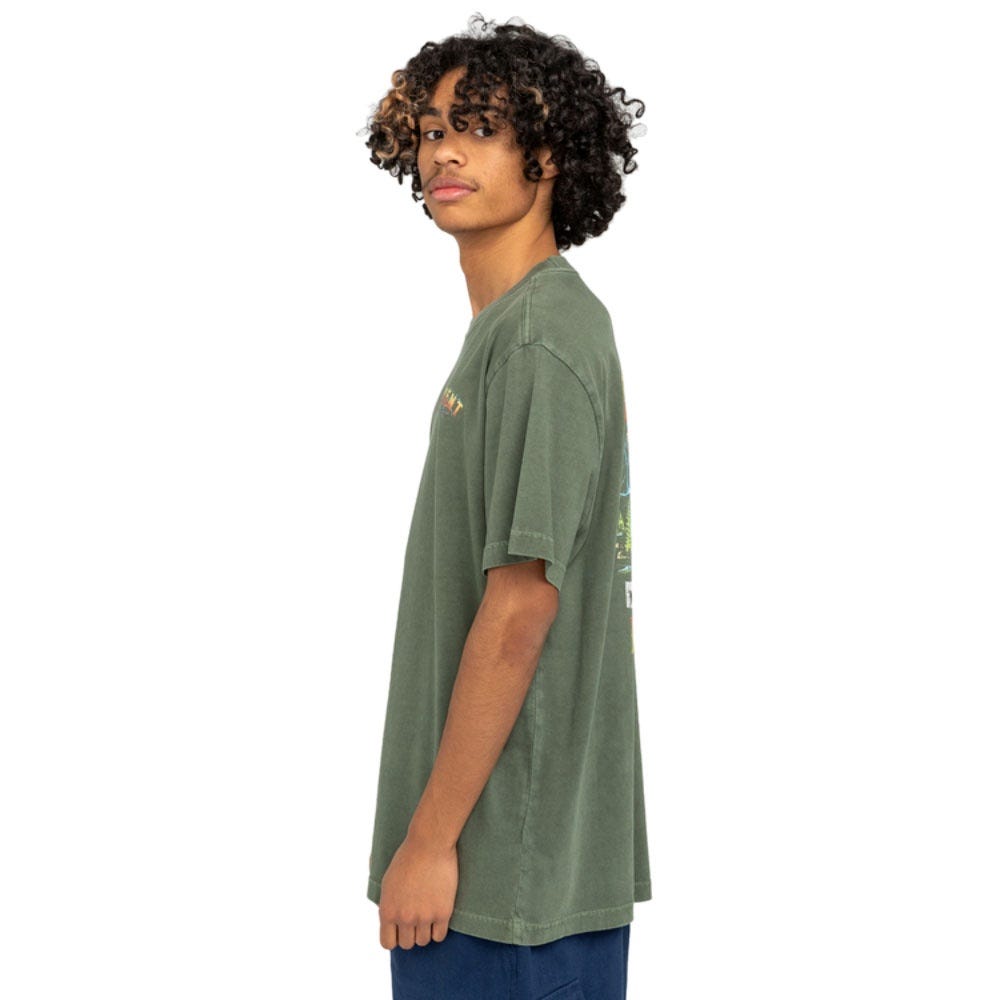 Mens Heliaca T-Shirt In Beetle