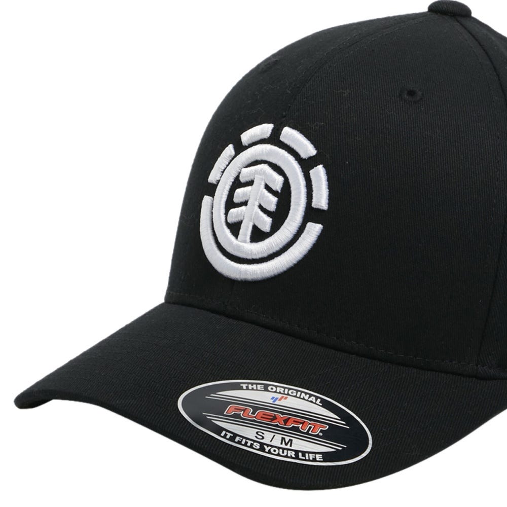 Mens Tree Flexfit Hat In All Black