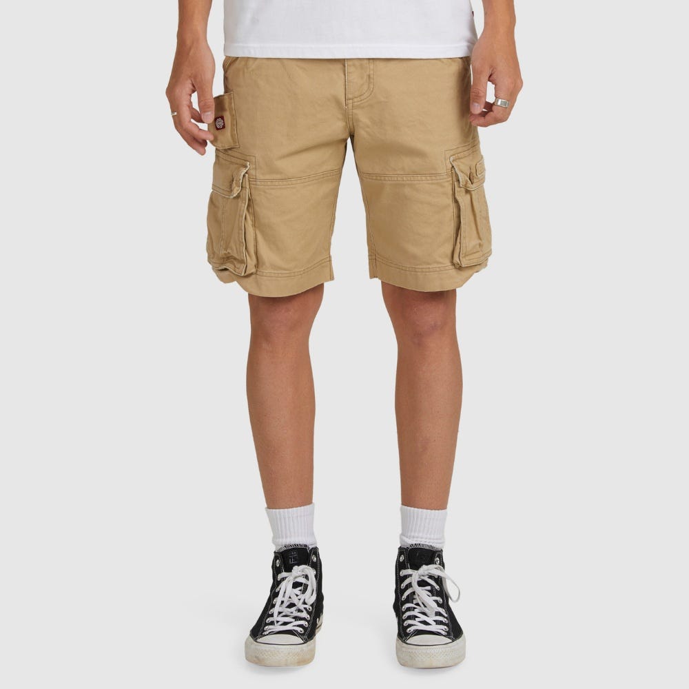 Mens Source Cargo Shorts In Khaki