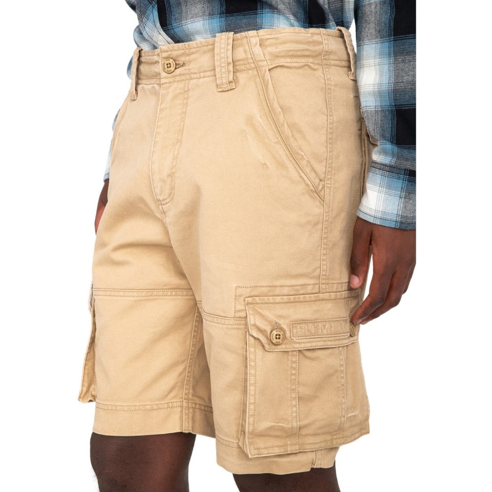 Mens Source Cargo Shorts In Khaki